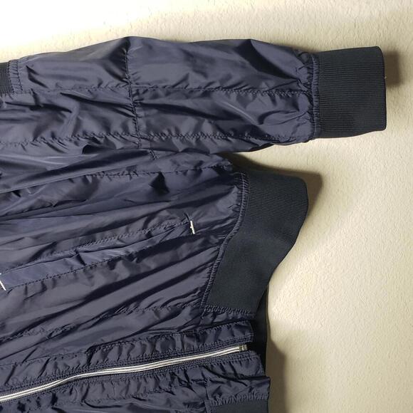 Retro 90's Akademiks Men's Sz XL Navy Windbreaker Casual Rain Jacket (1673) - Picture 6 of 9